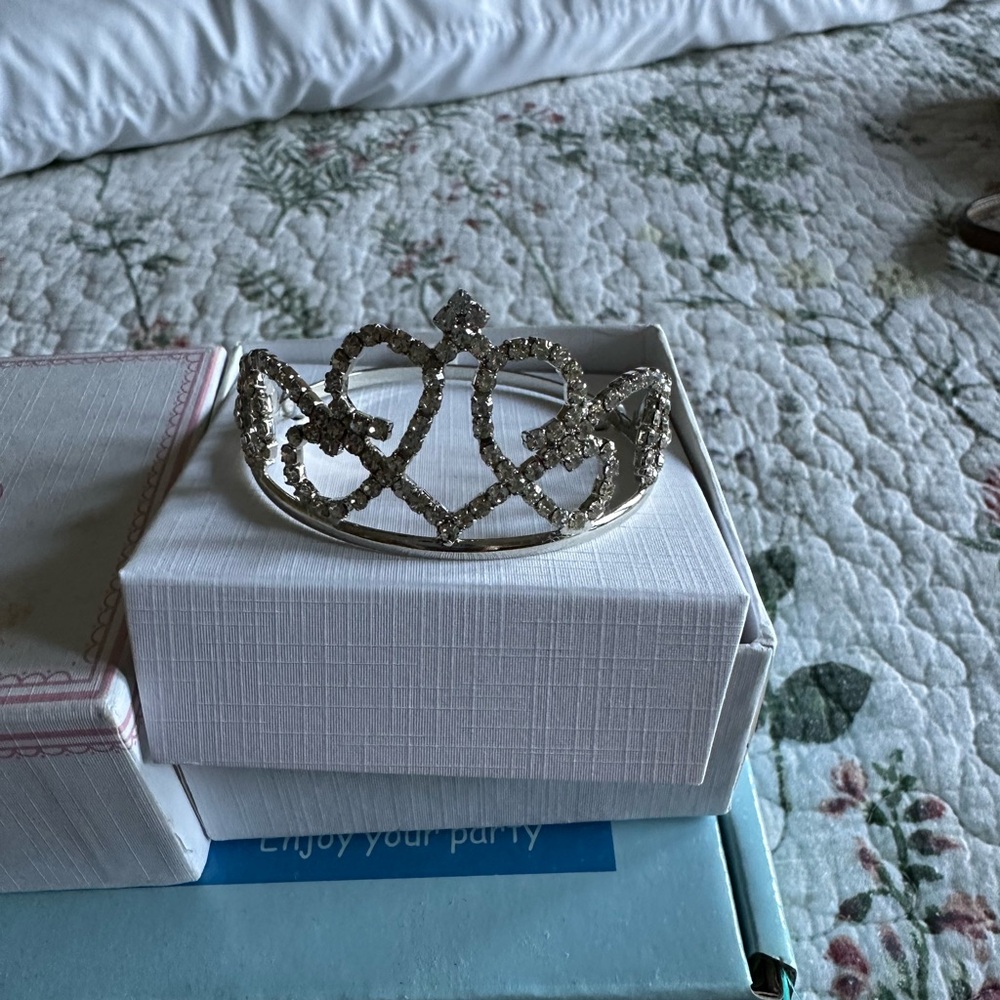 Elegant Silver Tiara